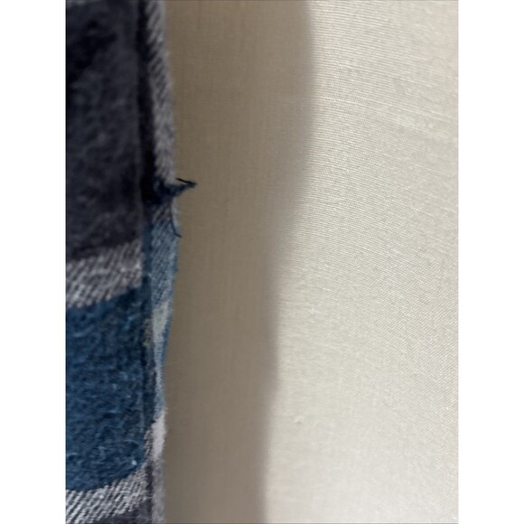 Voyager Shirt Mens Large Flannel Plaid Chore Barn Waffle Knit Thermal Shacket - Picture 8 of 16